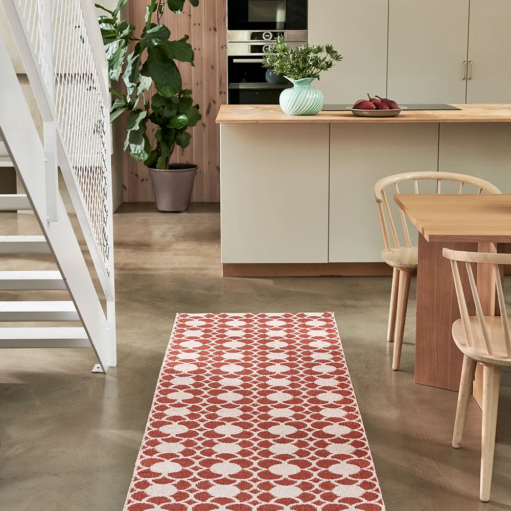 Anya matta Brick/Pearl Pink 70 x 300 cm