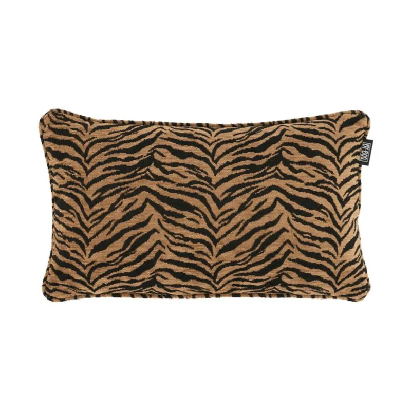Fauve 30x50 cm 30x50x12 cm Polyester Brown Black