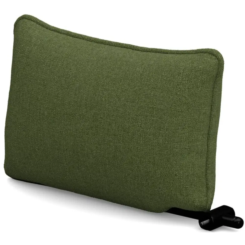 sumo armstöd boucle recycled leaf green