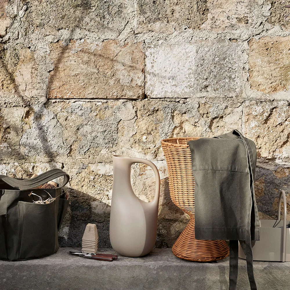 Agnes Plant Stand - Low - Natural