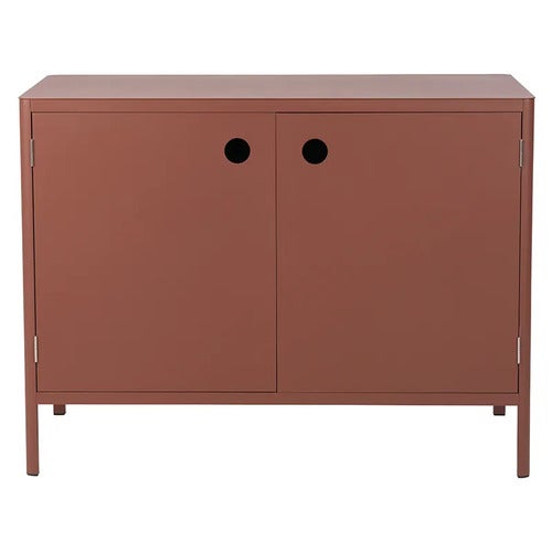 Kelia utekök   med dörrar  Zin Red