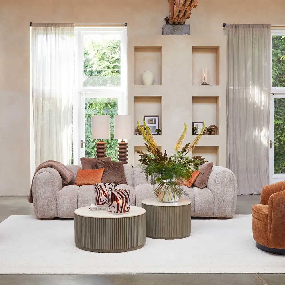 Vicenza 3,5-sits soffa natural