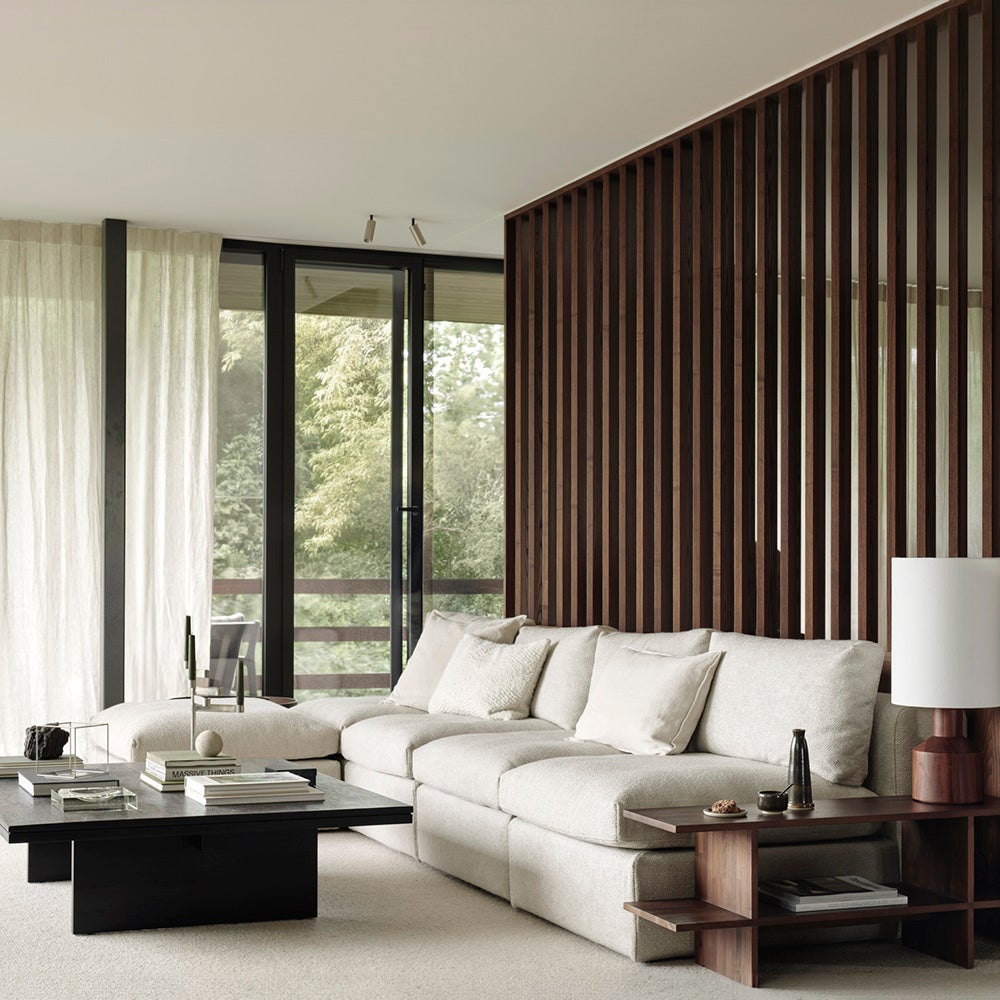 Lin Kuddfodral Sand 50x50 cm