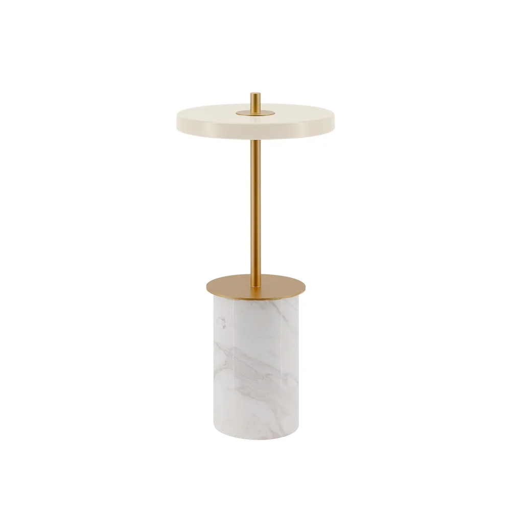 Asteria Move Mini Portabel Lampa White Marble