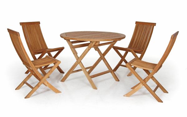 Turin matstol natur teak 