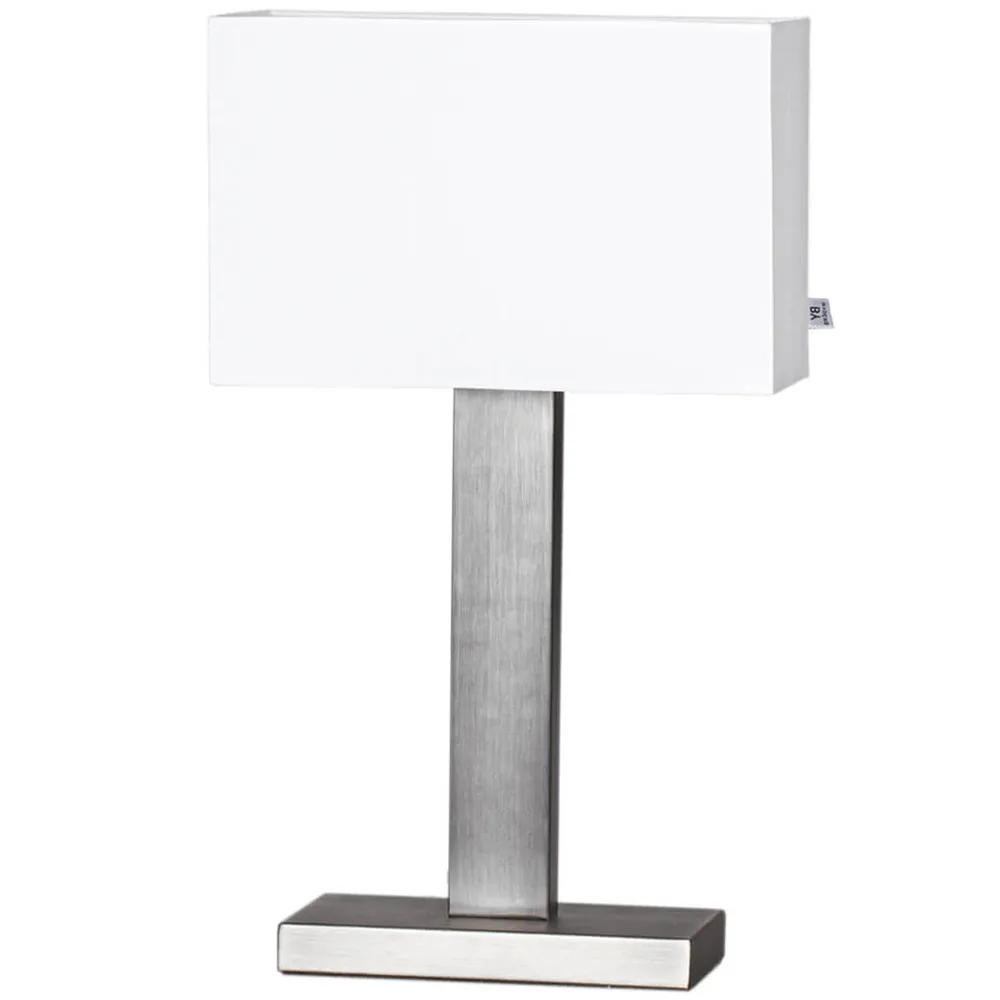 Prime Bordslampa 47 cm borstad stål