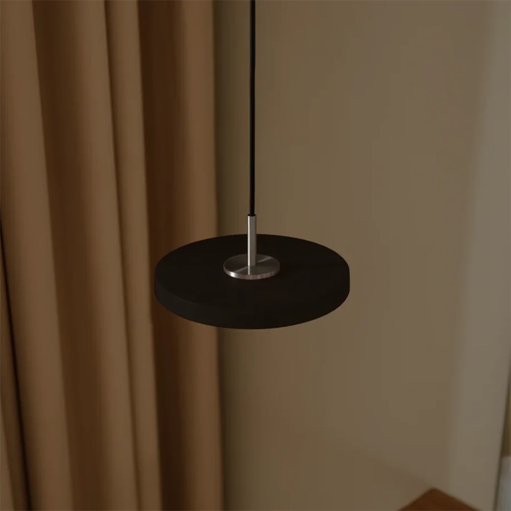 Asteria Micro Taklampa Ø15 cm Black/Stål