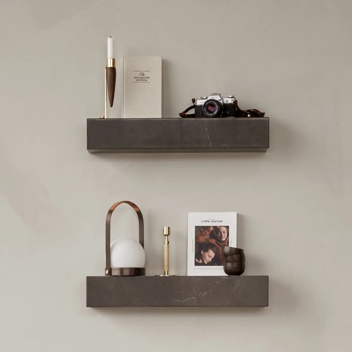 Plinth Hylla Marmor Grey Kendzo