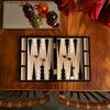 Backgammon Lackat Black