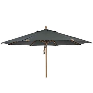 Parma träparasoll 350 cm grå