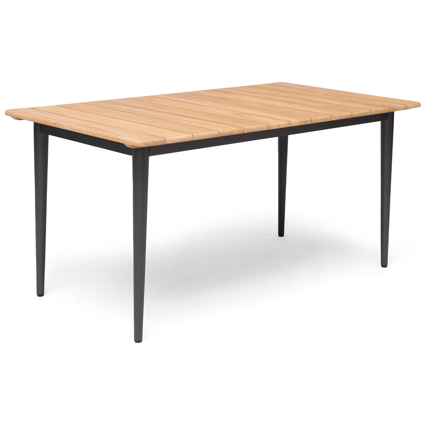 Lerdala matbord 90x160 cm brun aluminium 