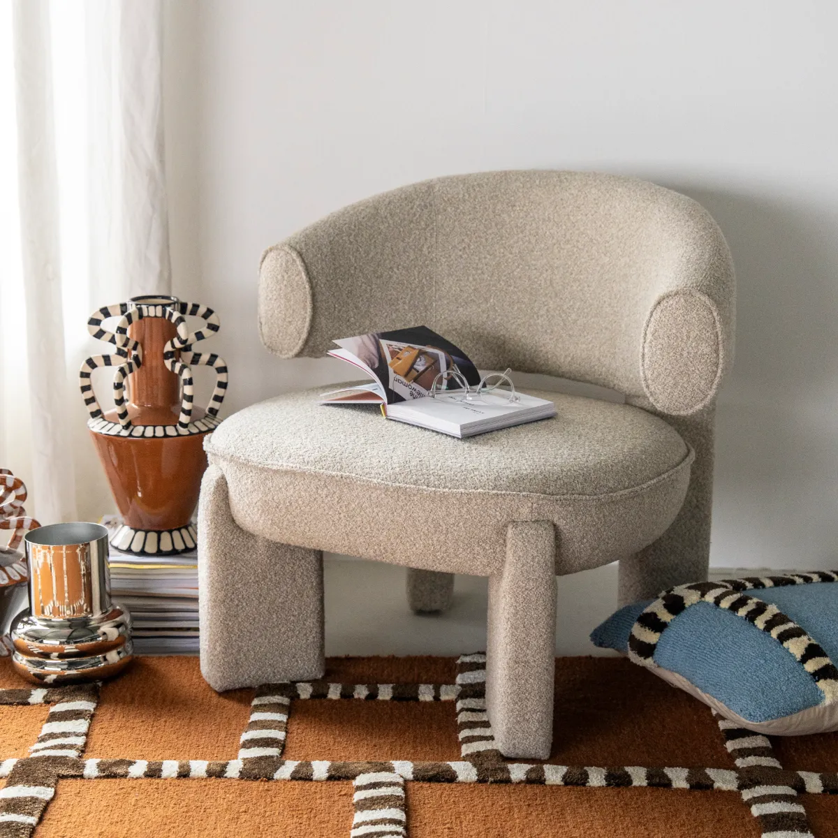 Phanti 79x77x74 cm beige