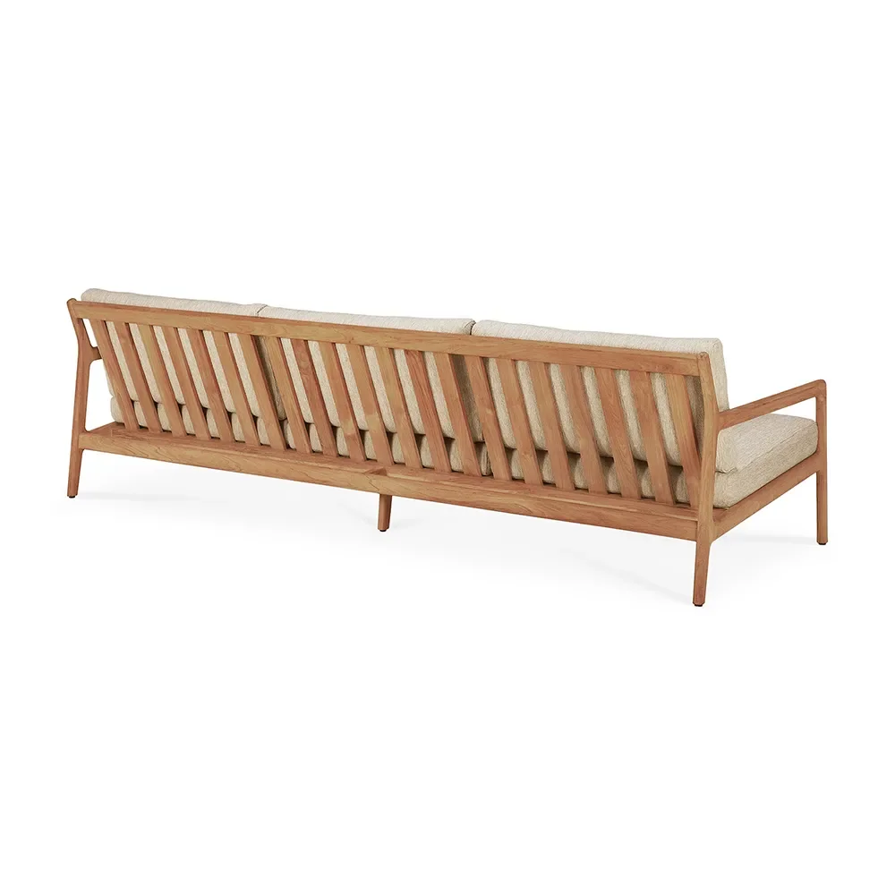Jack 3-sits soffa Teak/Natural
