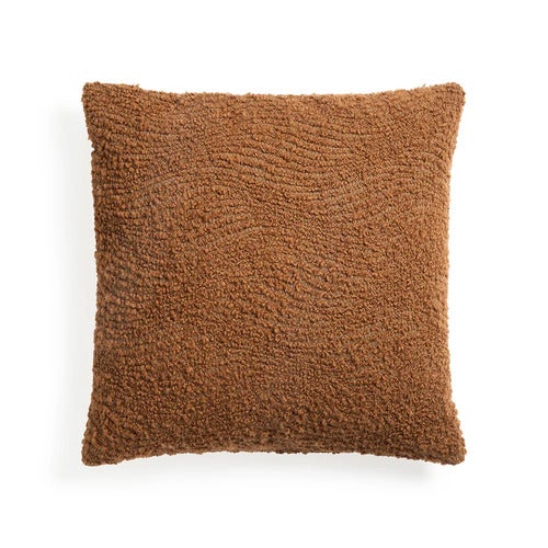 Kudde Wave 50x50 cm Cinnamon