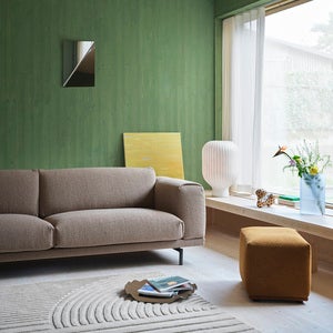 Rest Soffa 2-sits- Metallbas/Hearth6/Black