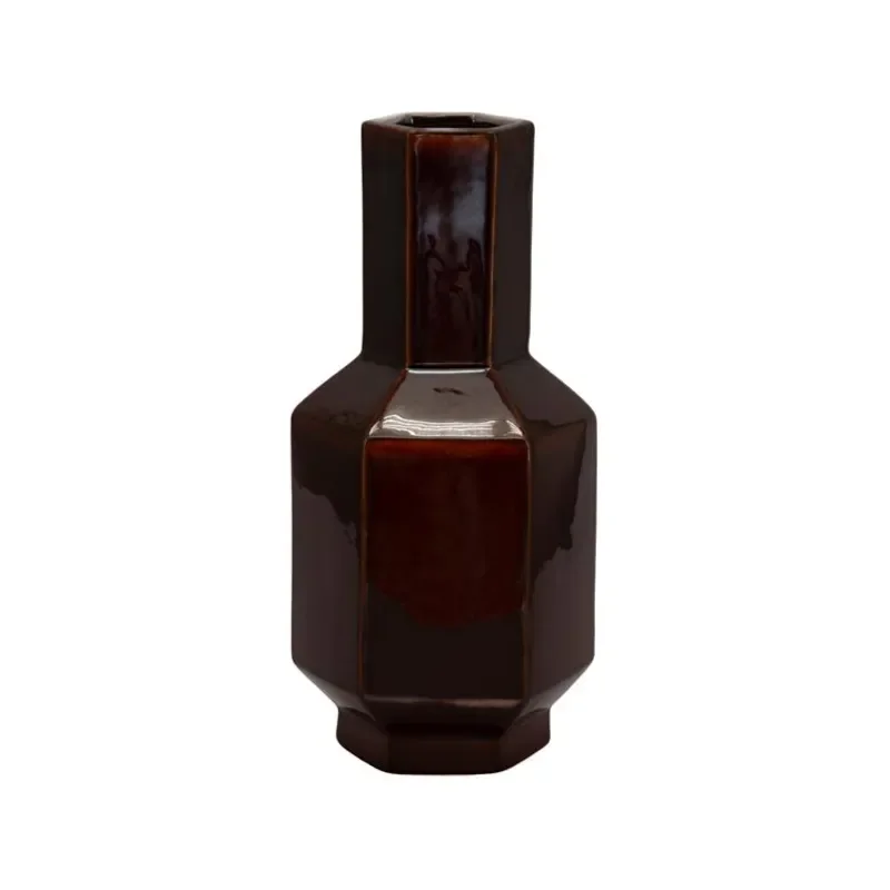 Axis small Vas 19x17x39 cm Lergods dark red