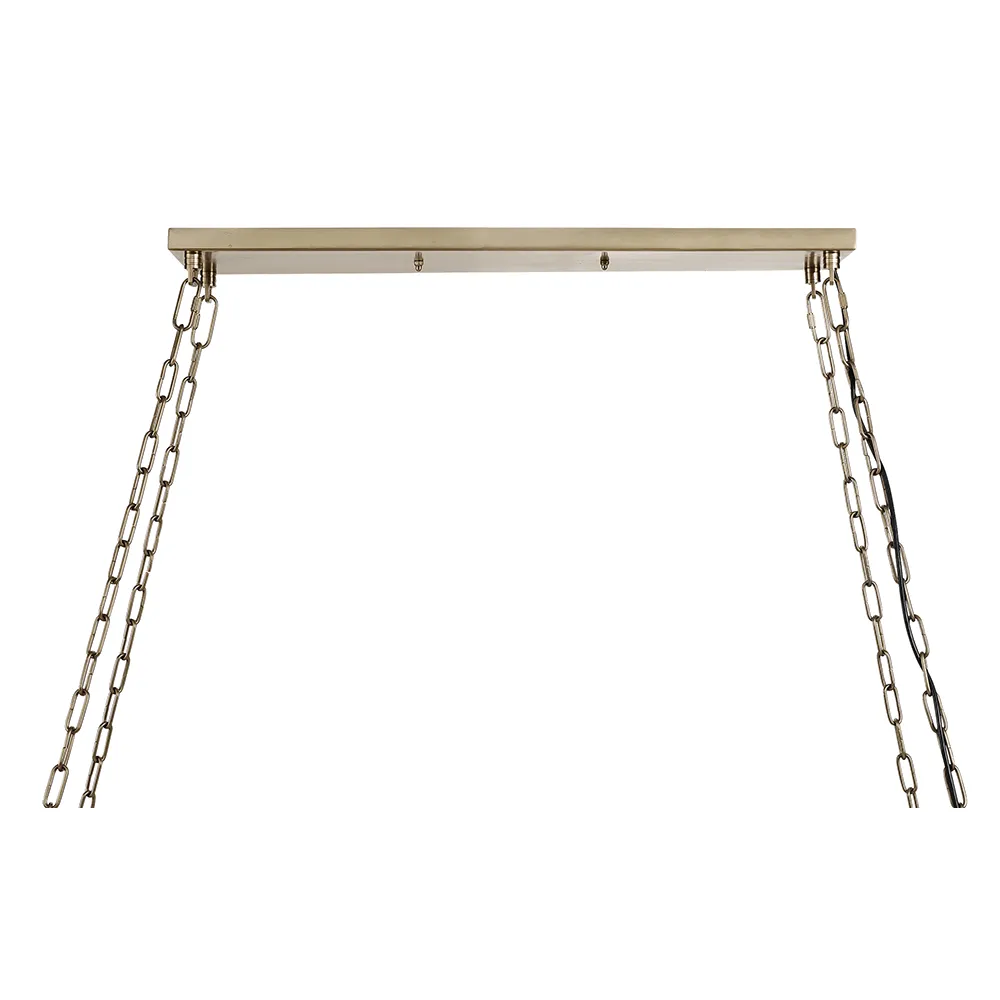 Taklampa Crown 148x48 Cm old brass