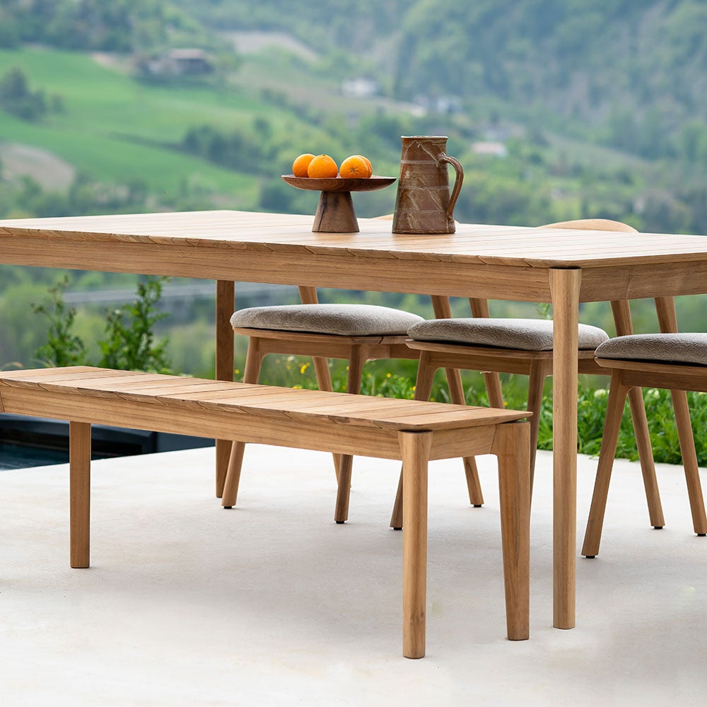 Bok Bänk Teak 162x35 cm