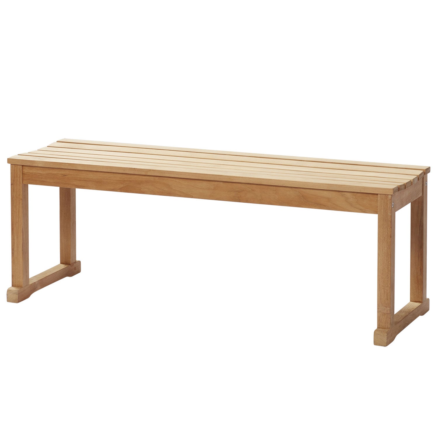Vega bänk 120 cm teak 