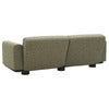 Bolster soffa Antracit / Teddy Verde