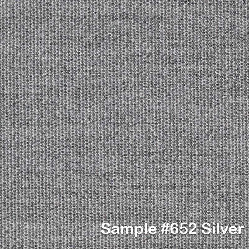 Twist parasoll 250x200 cm matt white Kat.5 652 Silver