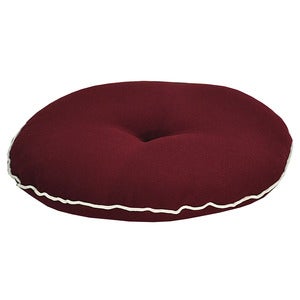 Wien sittdyna rund 37 cm Bordeaux