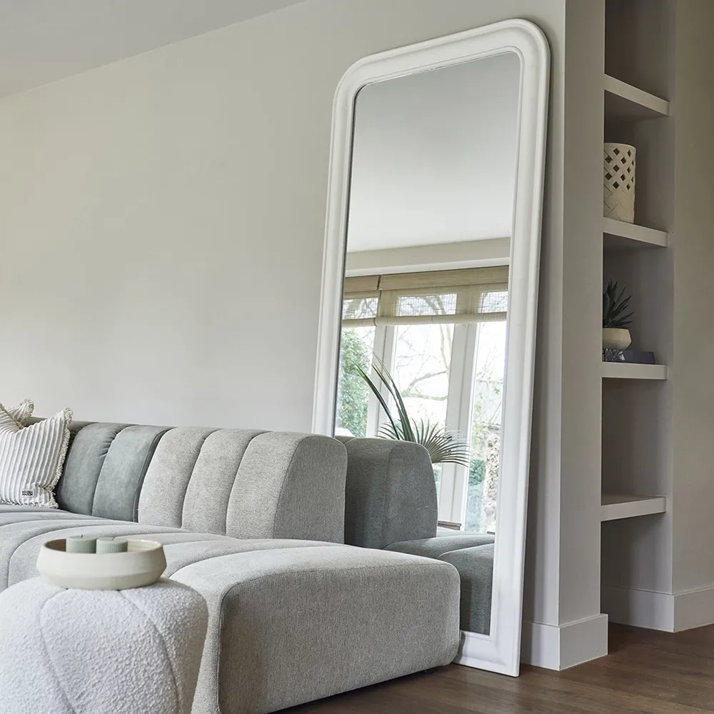 Place Vendôme spegel 100x220 cm Vit