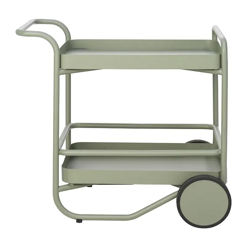 Trolly serveringsvagn Dusty green