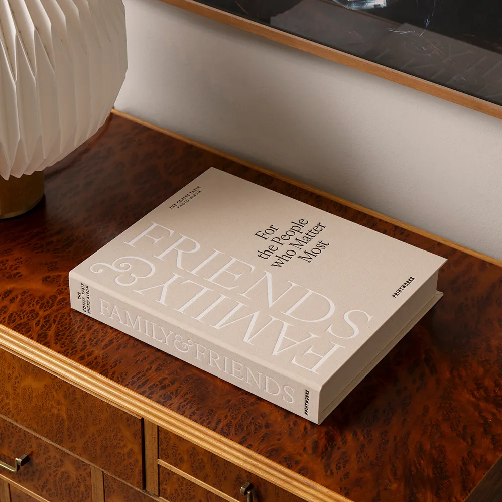 Fotoalbum - Family and Friends, Beige