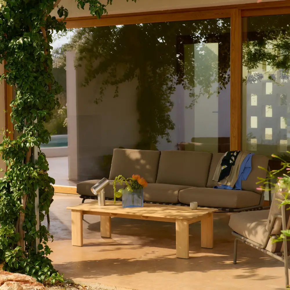 Soffbord Teak 135x55 Assemble