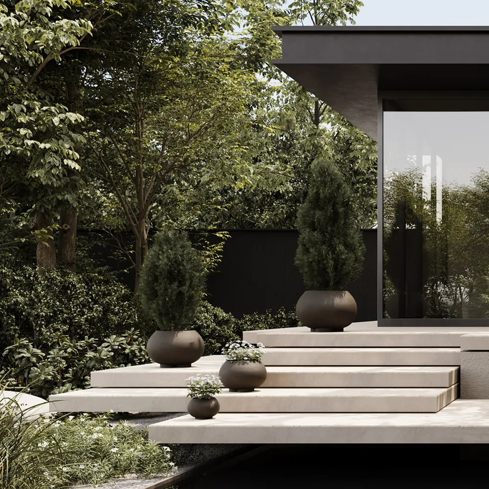 Urchin kruka Mini - Coffee