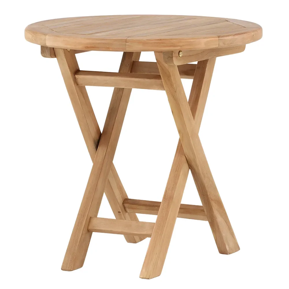 Kenya Sidobord Ø50 cm Teak