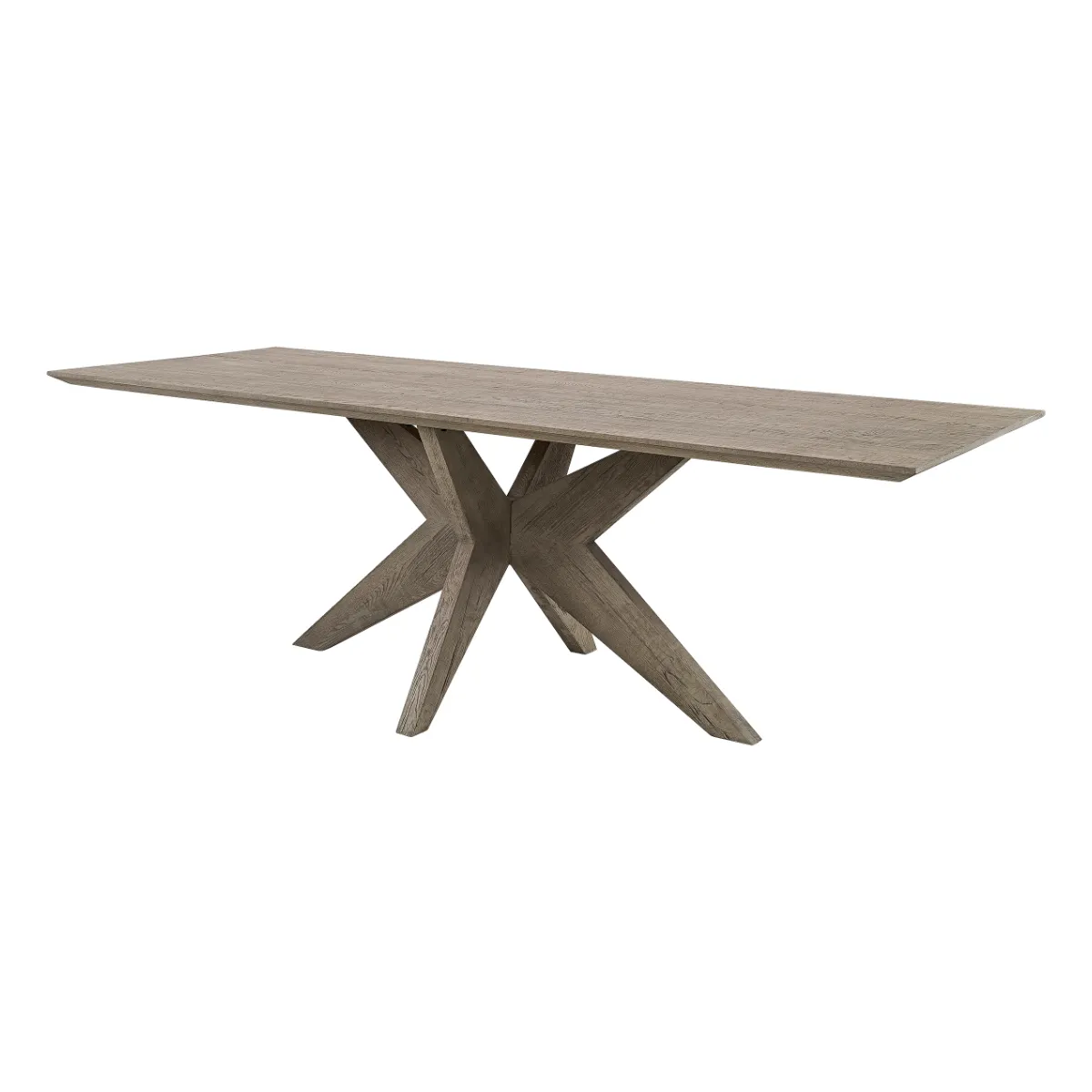 LAKE SLIM matbord 240x90 cm – pebbles grey