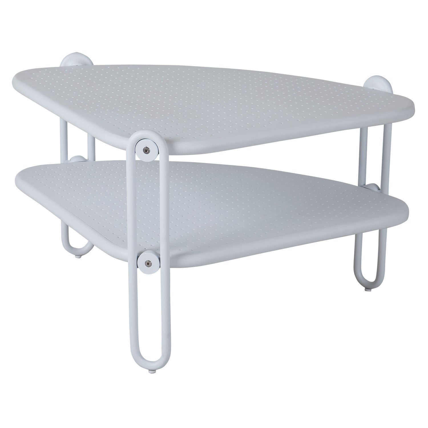 Blixt soffbord 60x60 vit 