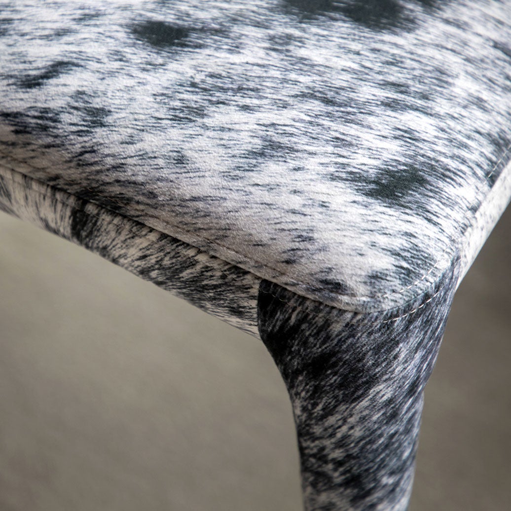 Monsoon Matstol Light Black & White Moo