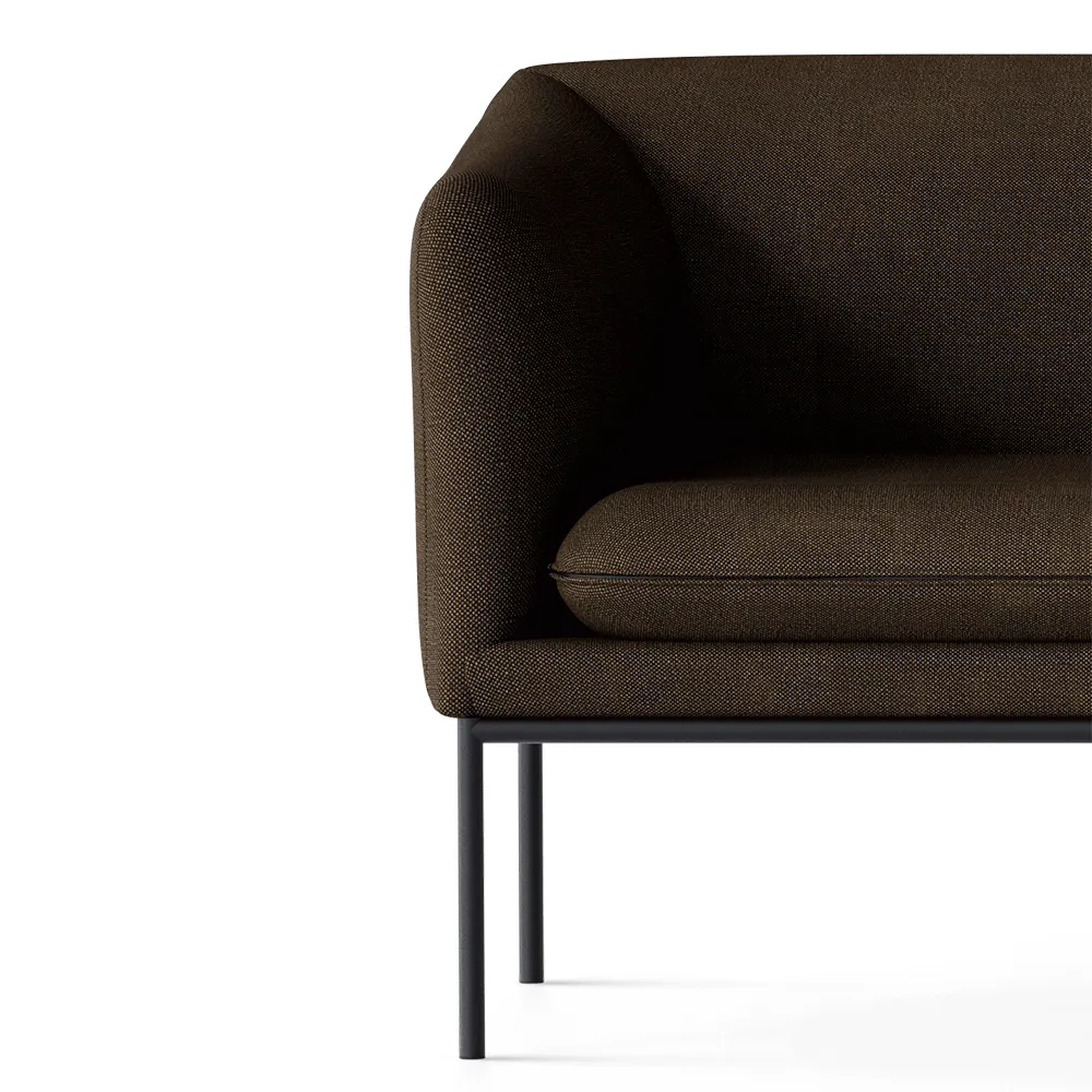Soffa 3-Sits Turn Hallingdal Dark Brown