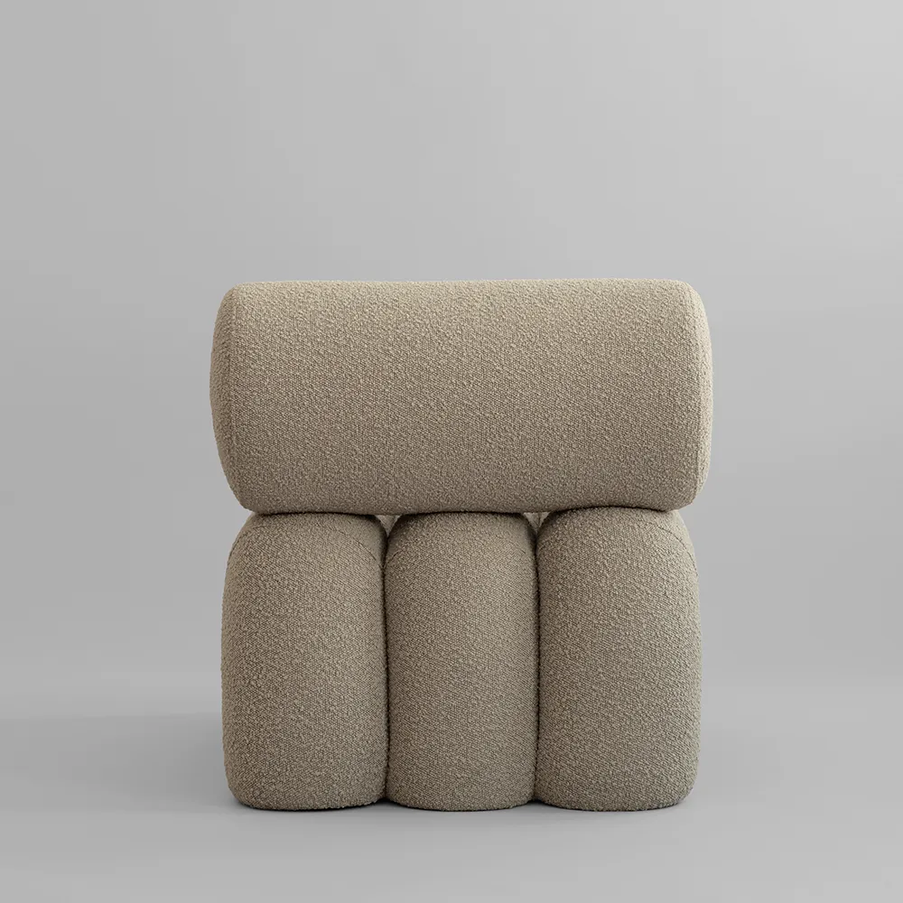 Foku Fåtölj - Smoked Sand