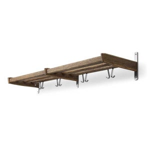 Meja Hatthylla 115 cm Rökt Ek
