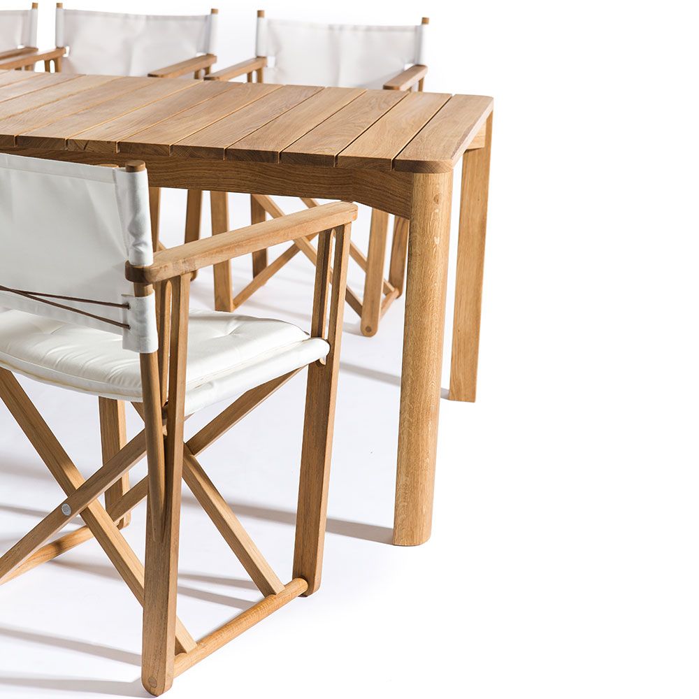 Korsö 200X100 Cm Matbord Teak 