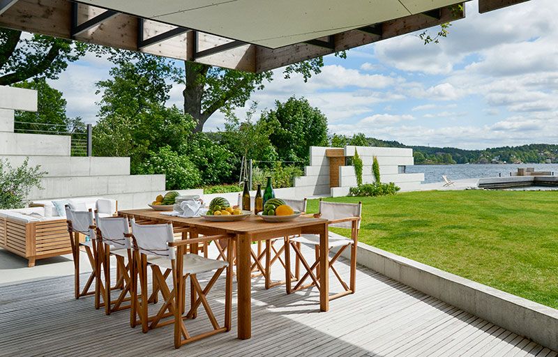 Korsö 200X100 Cm Matbord Teak 