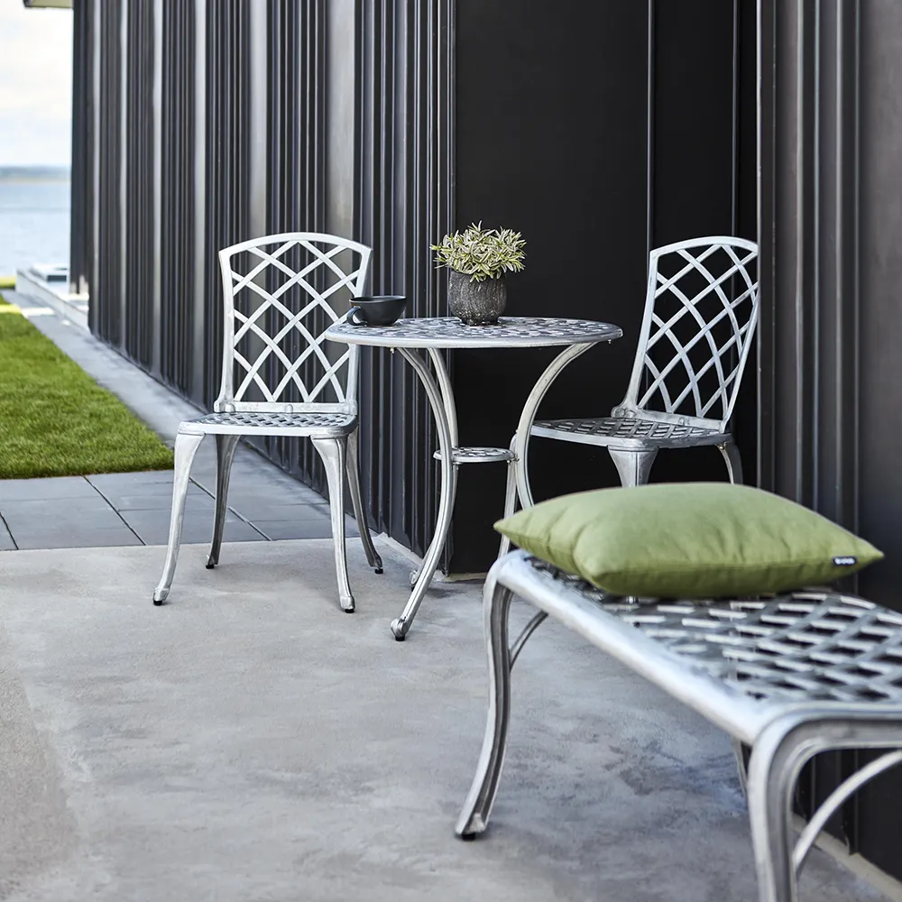 Arras cafébord 70 cm Aluminium