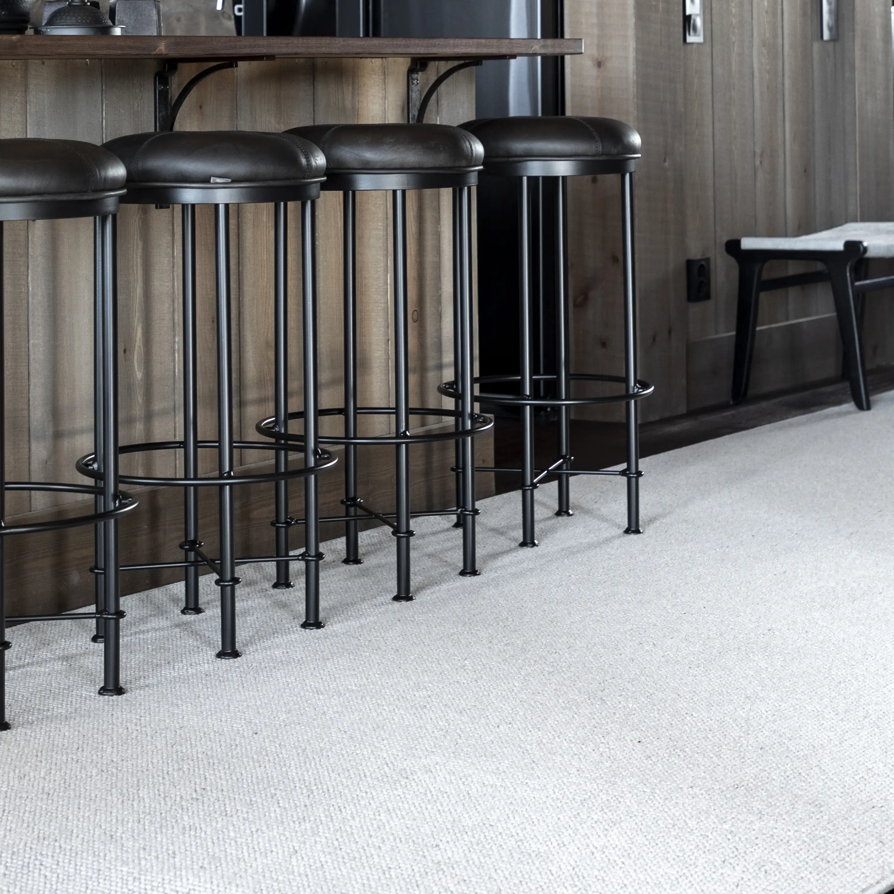 Matta Wildwood grå/beige 4x3 m