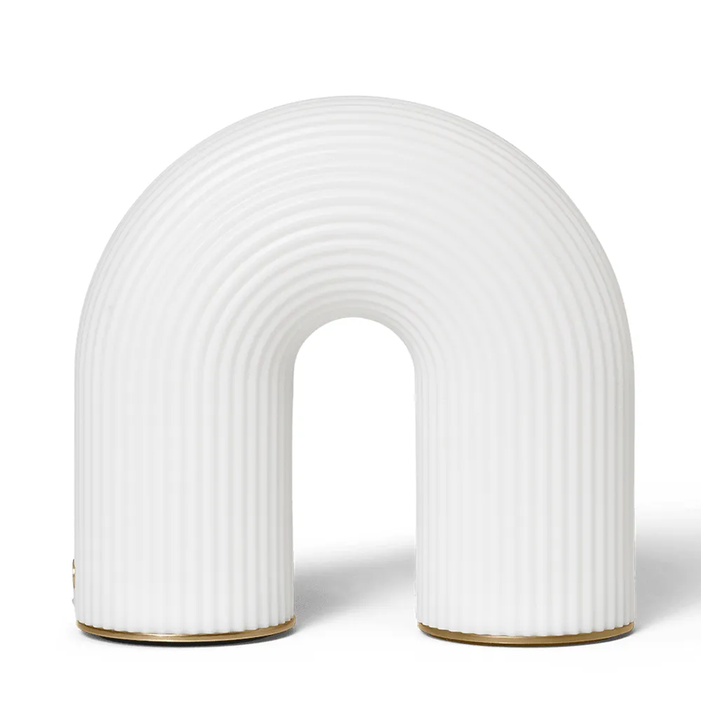 Vuelta Portabel Lampa White