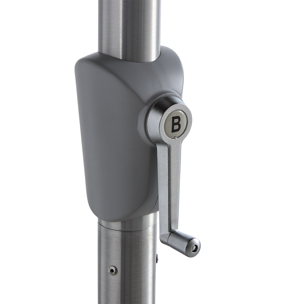 Abriola parasoll Ø270 cm Taupe