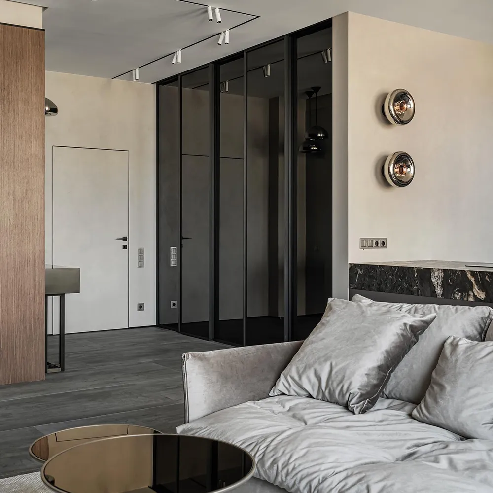 Void Vägglampa Stainless Steel LED