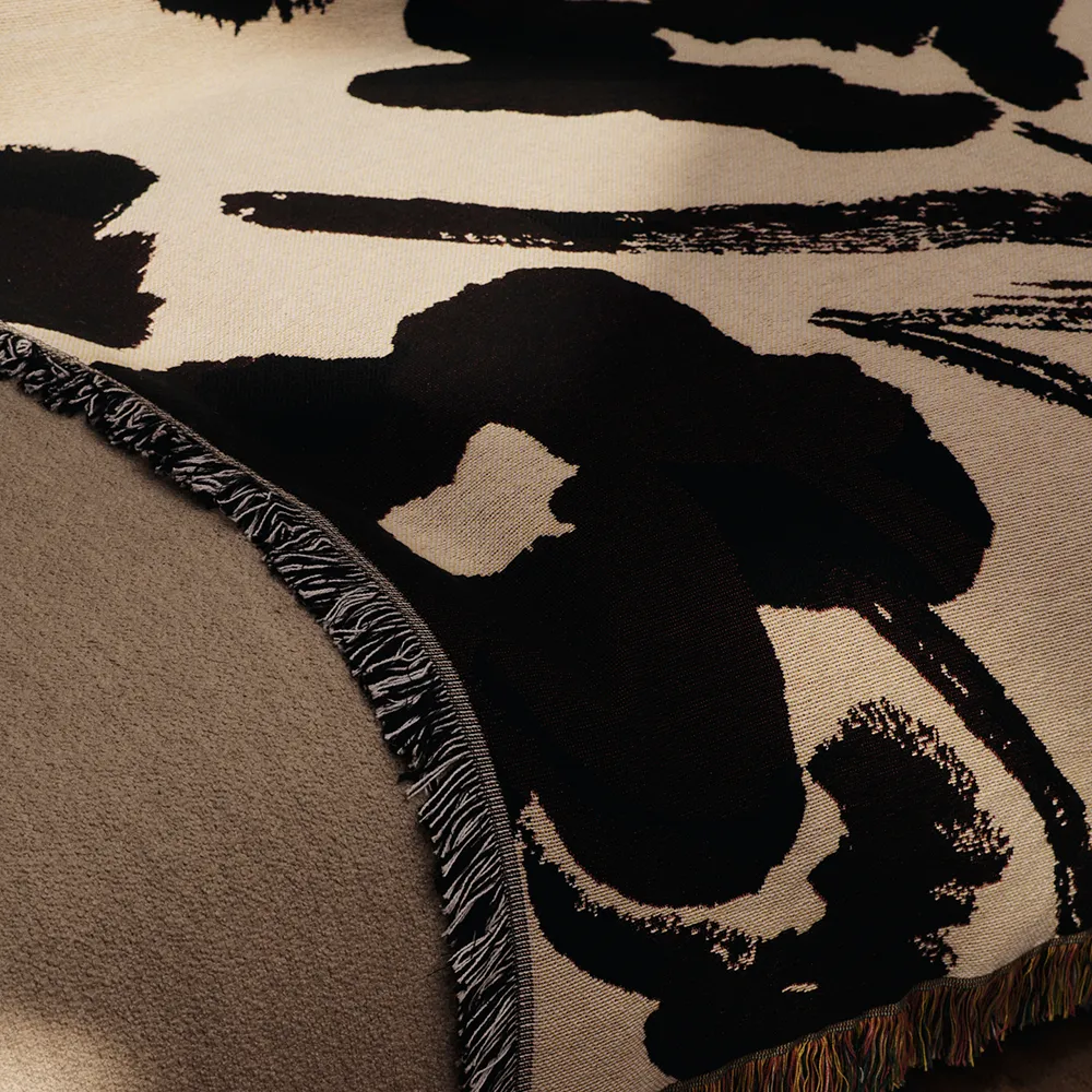 Filt i ekologisk bomull Cilla