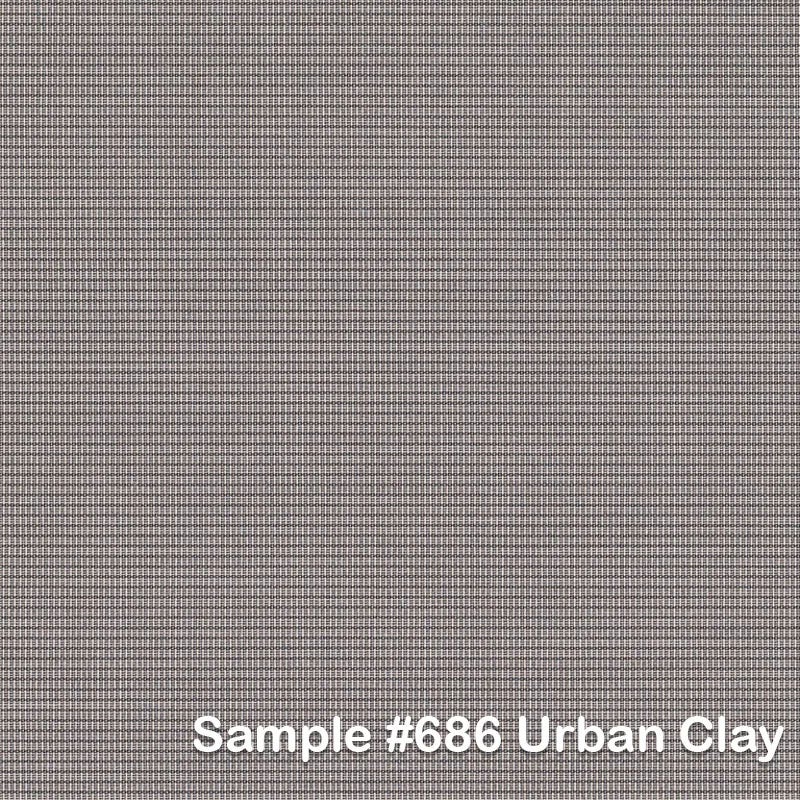 Sunwing Casa frihängande parasoll 300 cm kat.5 antracite alu / 686 urban clay 