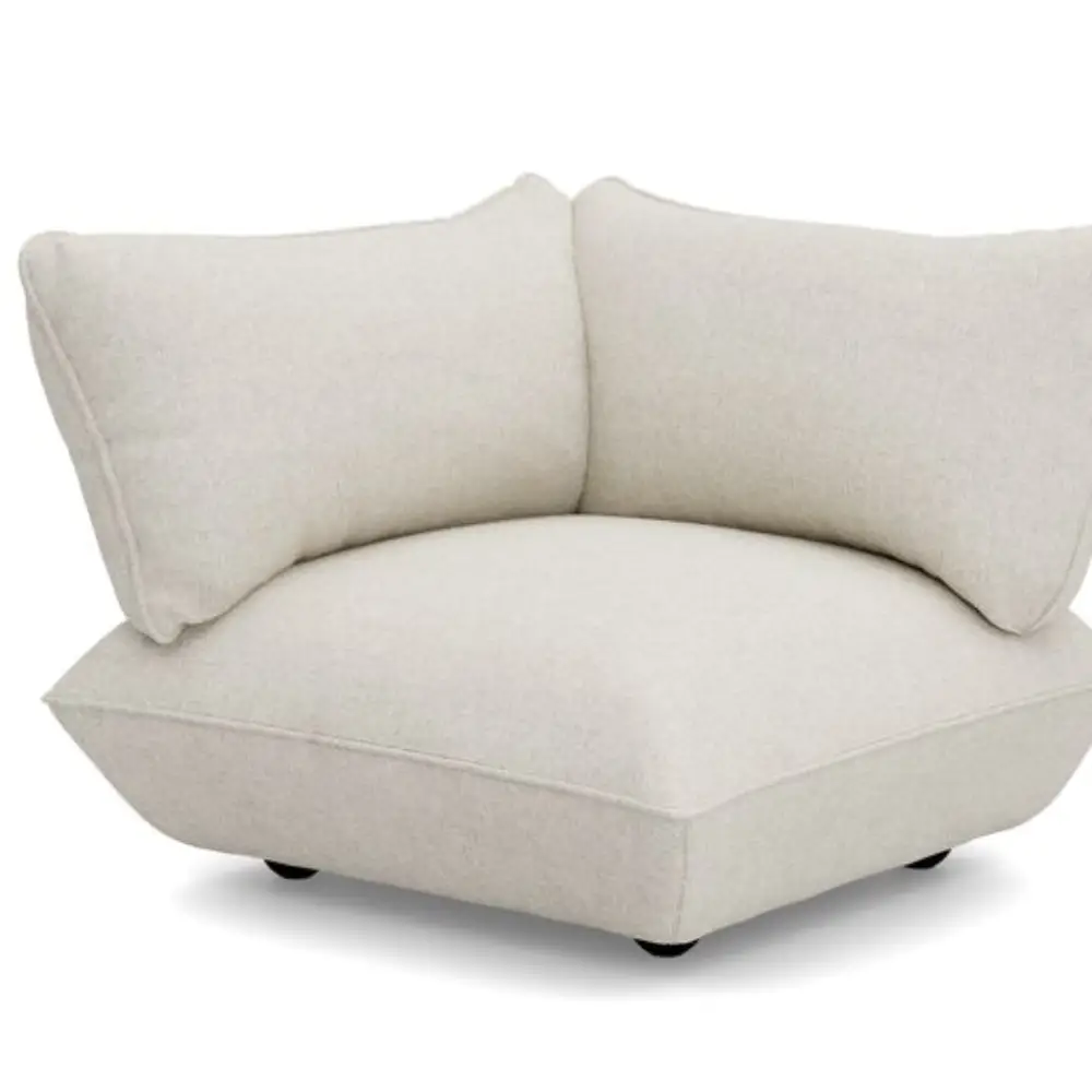 sumo soffa hörndel boucle recycled beige