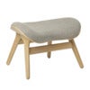 A Conversation Piece Ottoman Fotpall Oak/White Sands