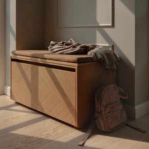 Förvaringsbänk Hideaway Rut – White Sands